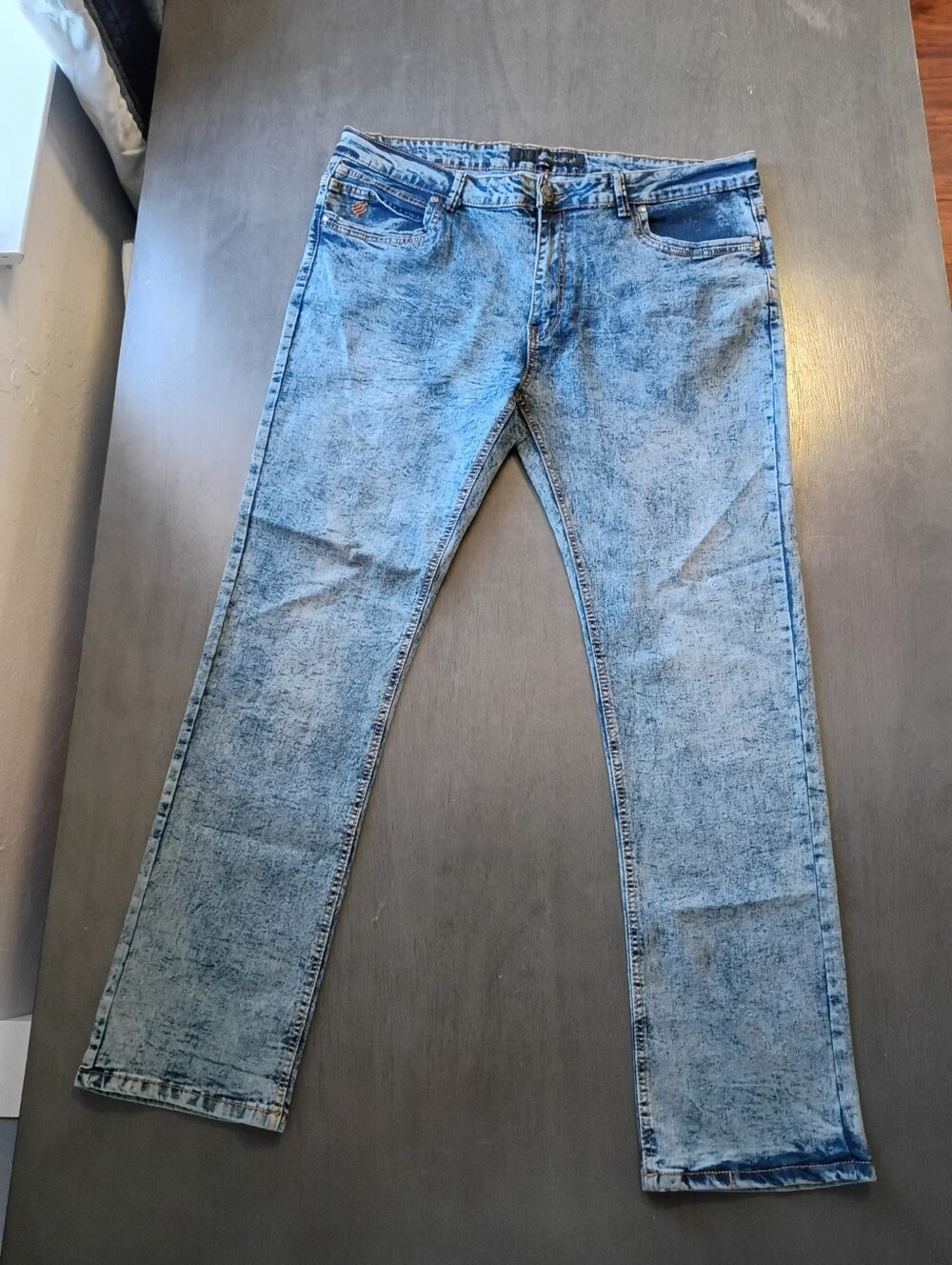 Rocca wear Y2k Acid Eash Denim Jeans Mens Size 38